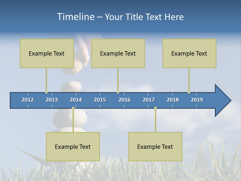 Retired Calm Family PowerPoint Template