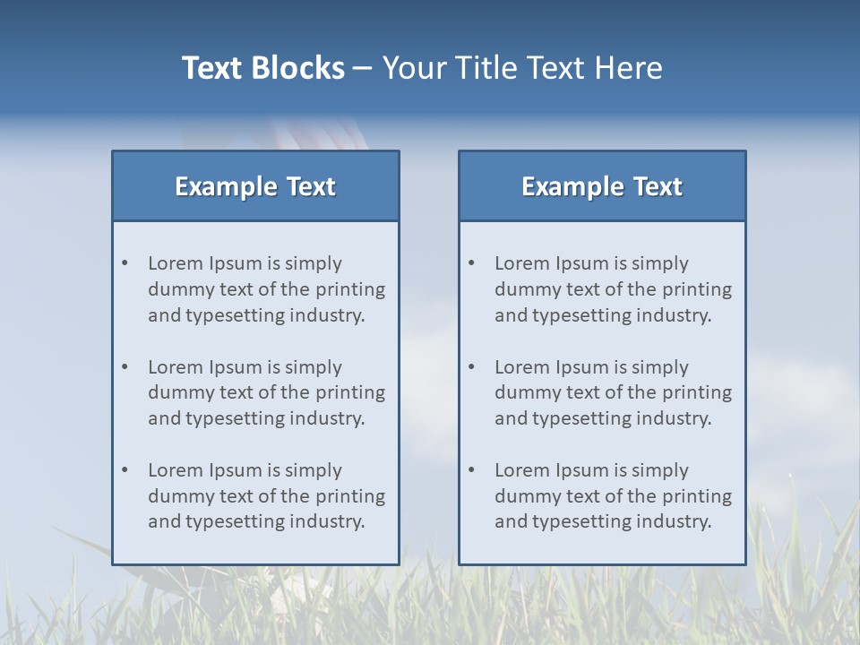 Retired Calm Family PowerPoint Template