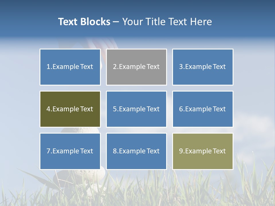 Retired Calm Family PowerPoint Template