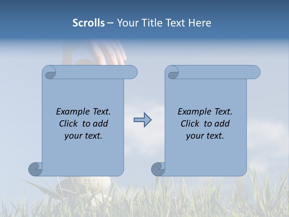Retired Calm Family PowerPoint Template