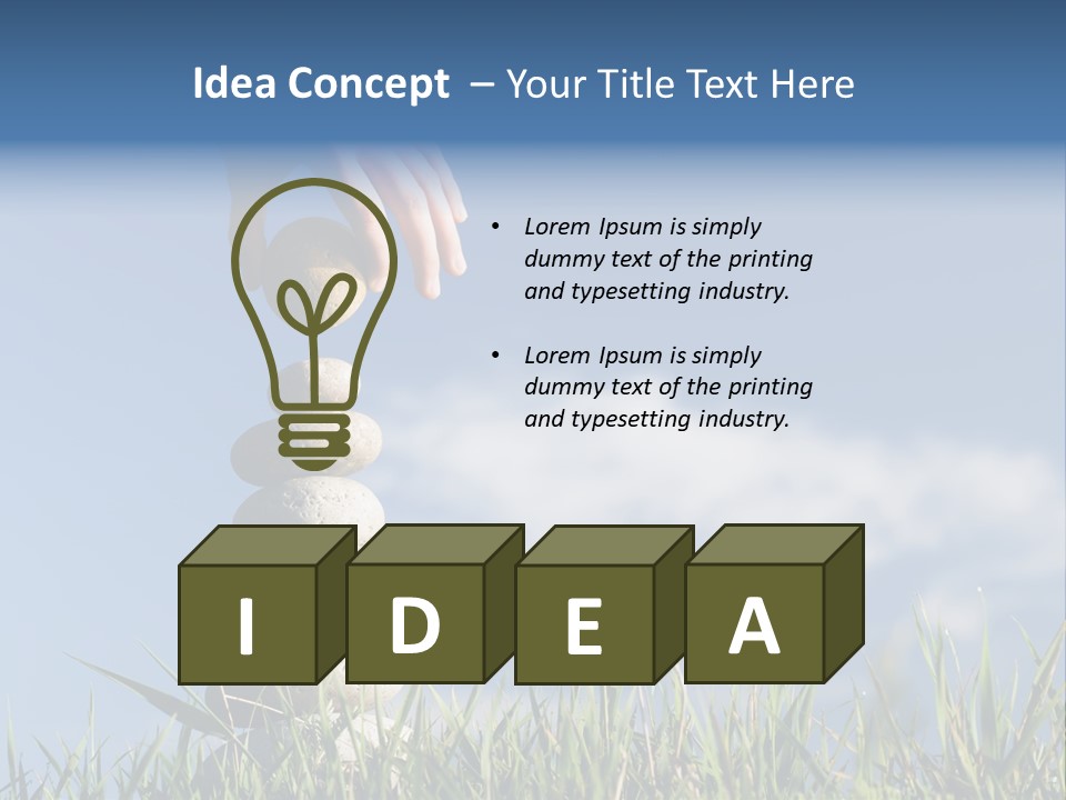 Retired Calm Family PowerPoint Template