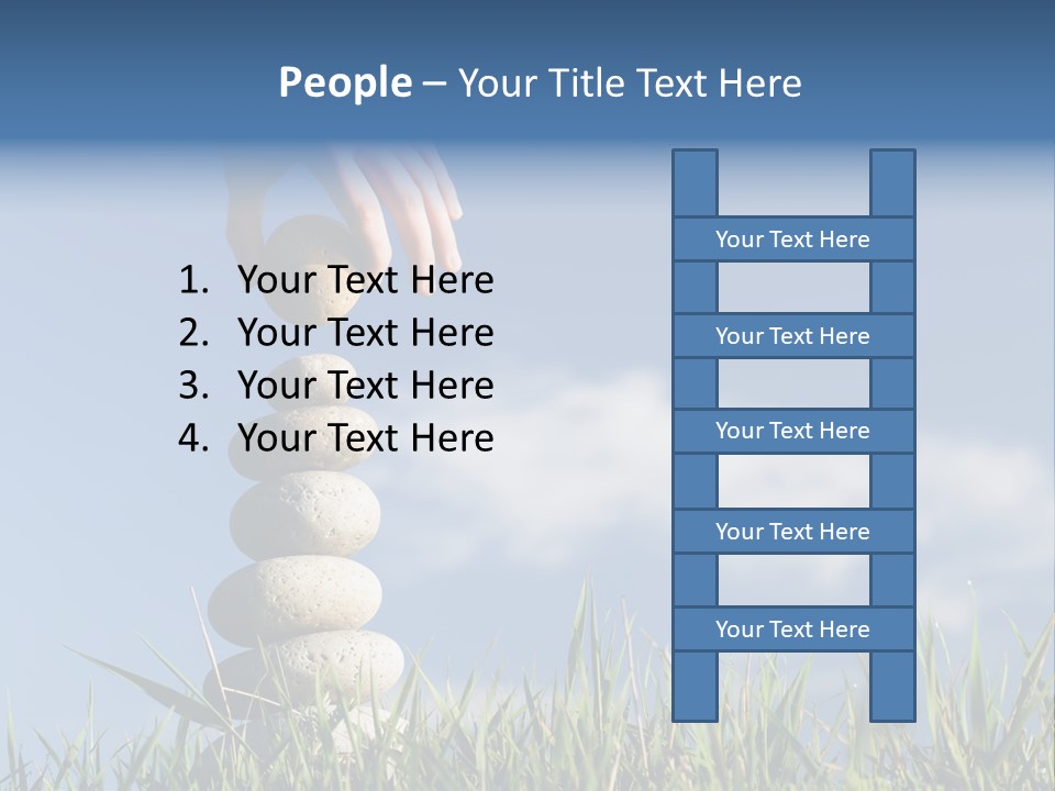 Retired Calm Family PowerPoint Template