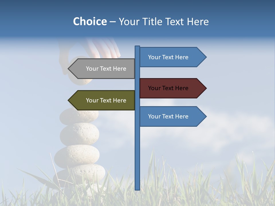 Retired Calm Family PowerPoint Template