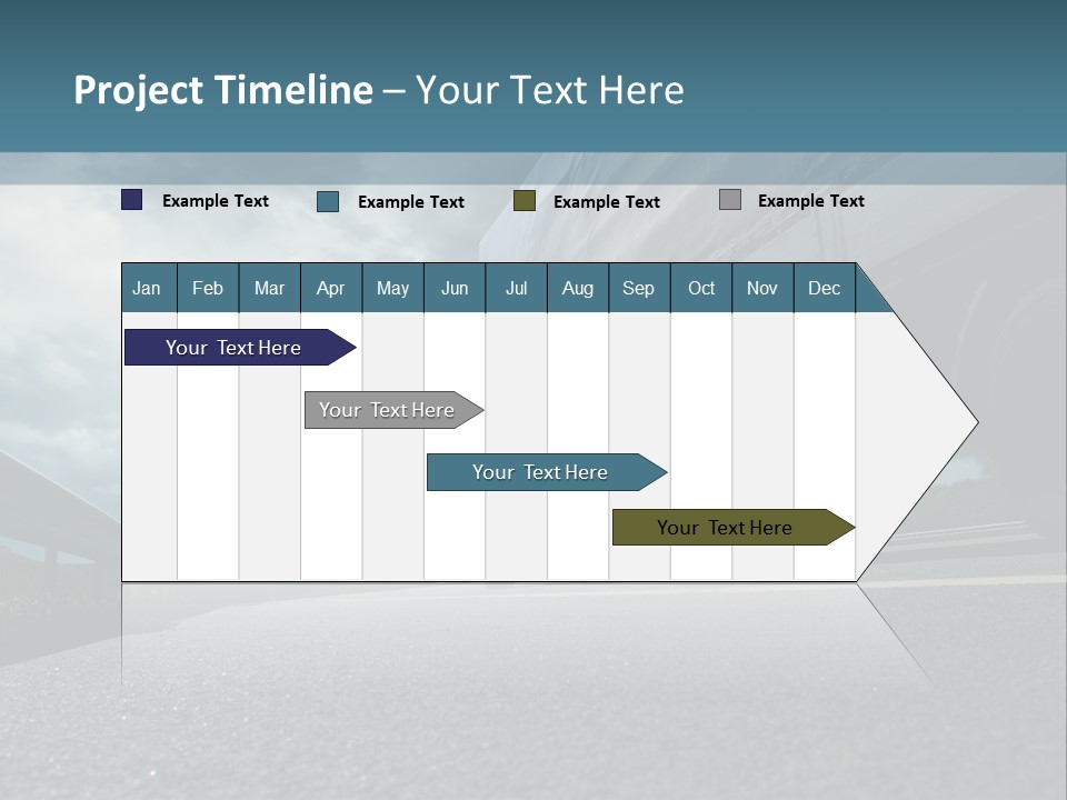 Beach White Lifestyle PowerPoint Template