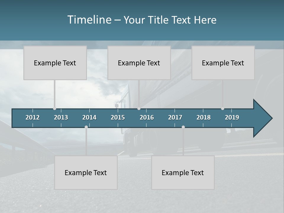 Beach White Lifestyle PowerPoint Template