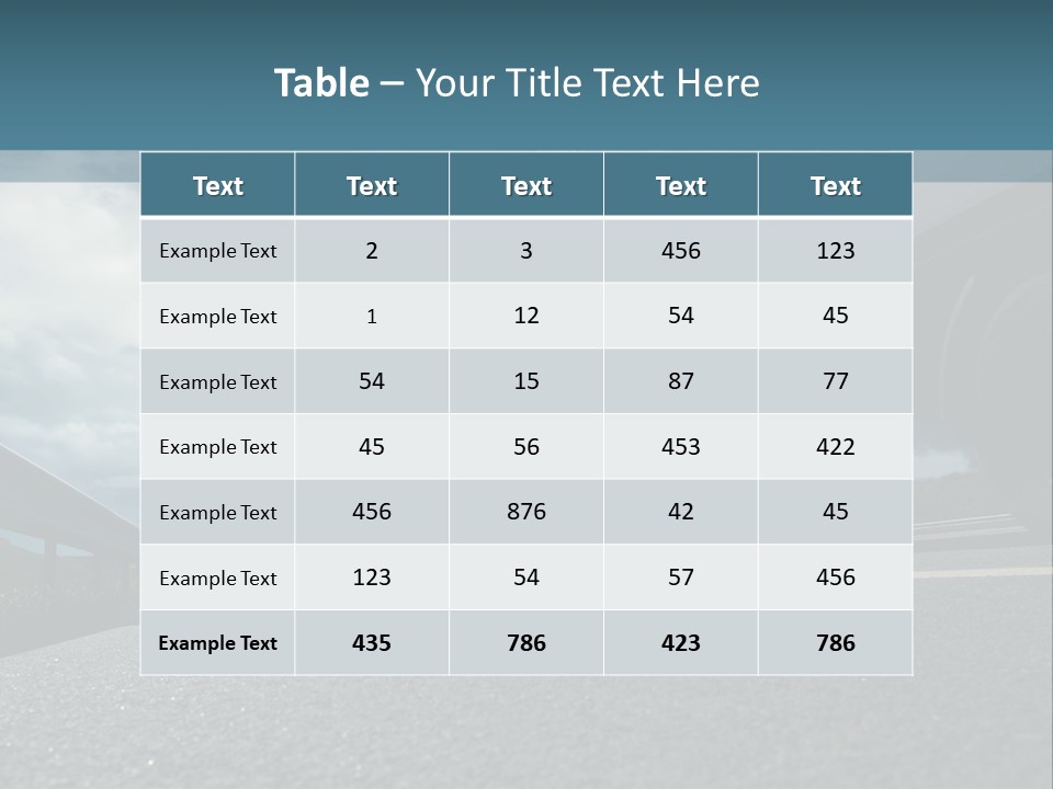 Beach White Lifestyle PowerPoint Template