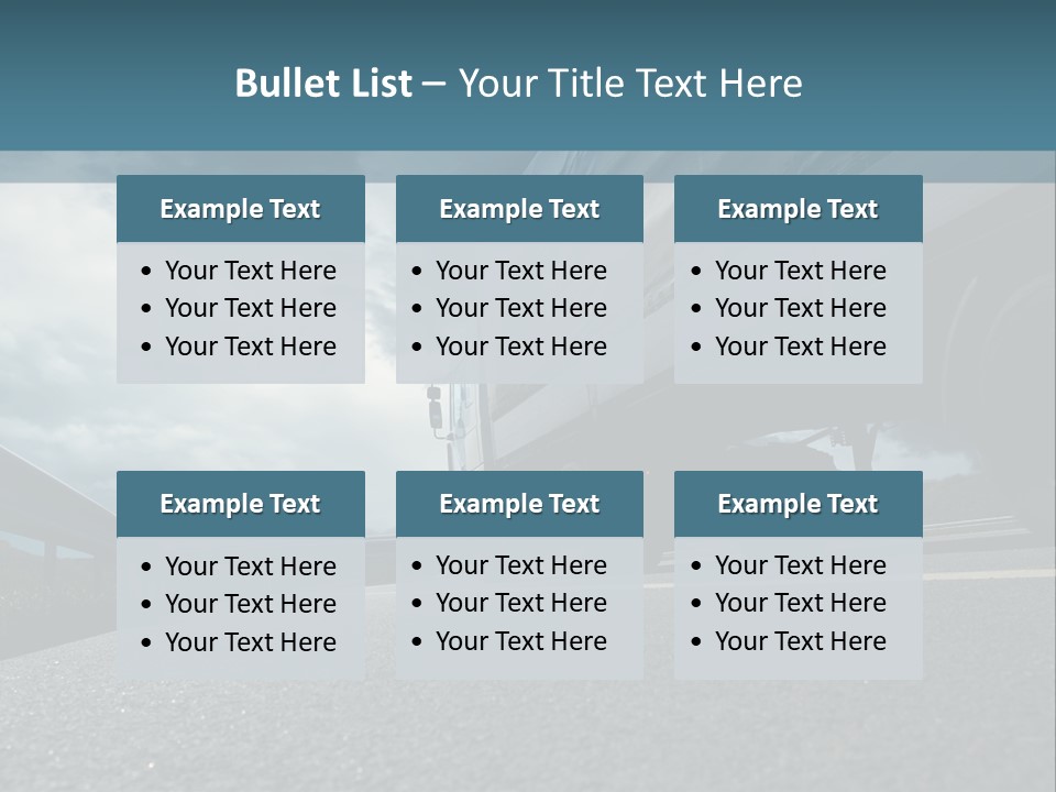 Beach White Lifestyle PowerPoint Template
