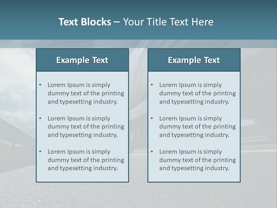 Beach White Lifestyle PowerPoint Template