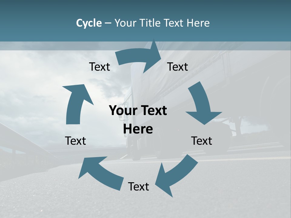 Beach White Lifestyle PowerPoint Template