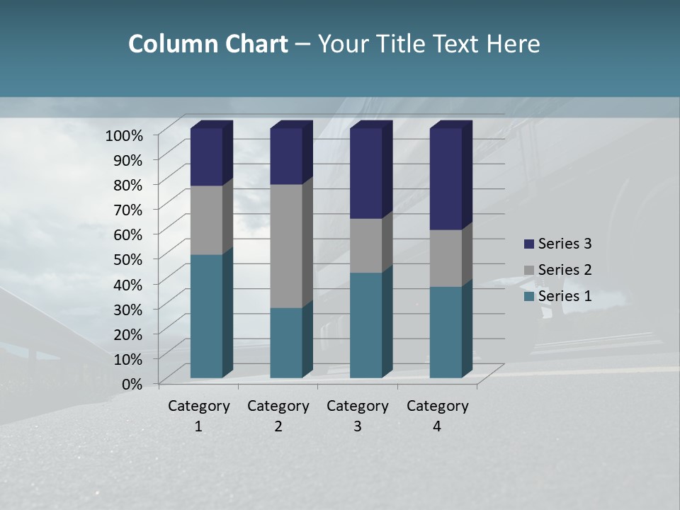 Beach White Lifestyle PowerPoint Template