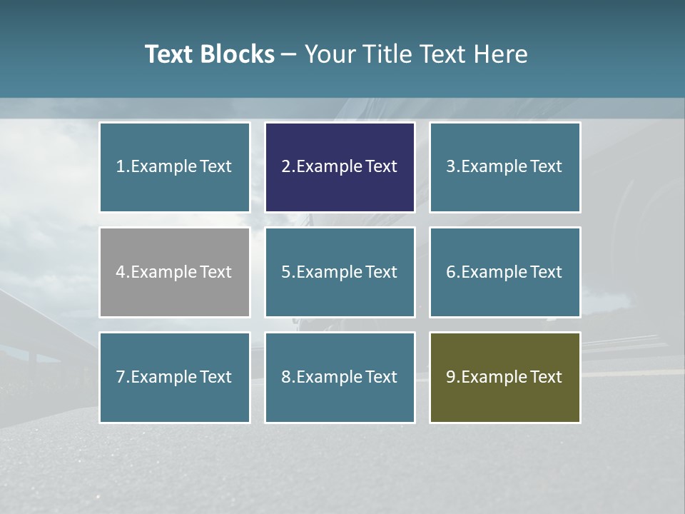 Beach White Lifestyle PowerPoint Template