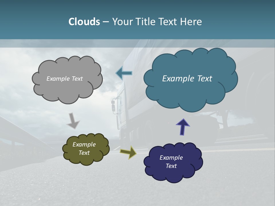 Beach White Lifestyle PowerPoint Template