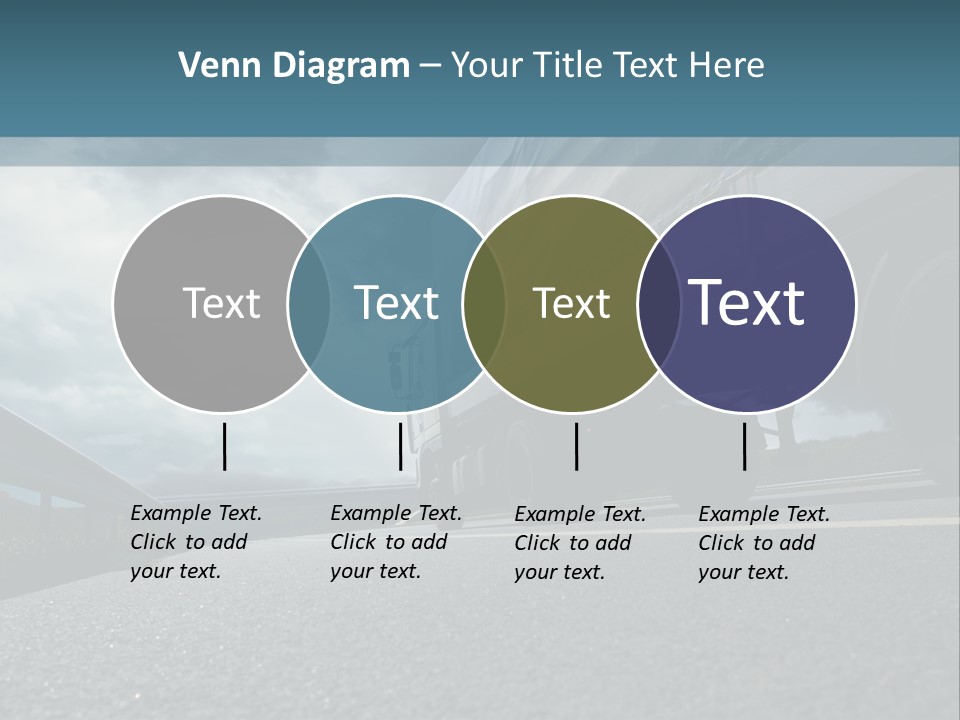 Beach White Lifestyle PowerPoint Template