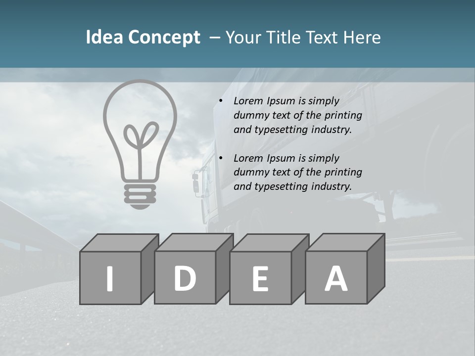 Beach White Lifestyle PowerPoint Template