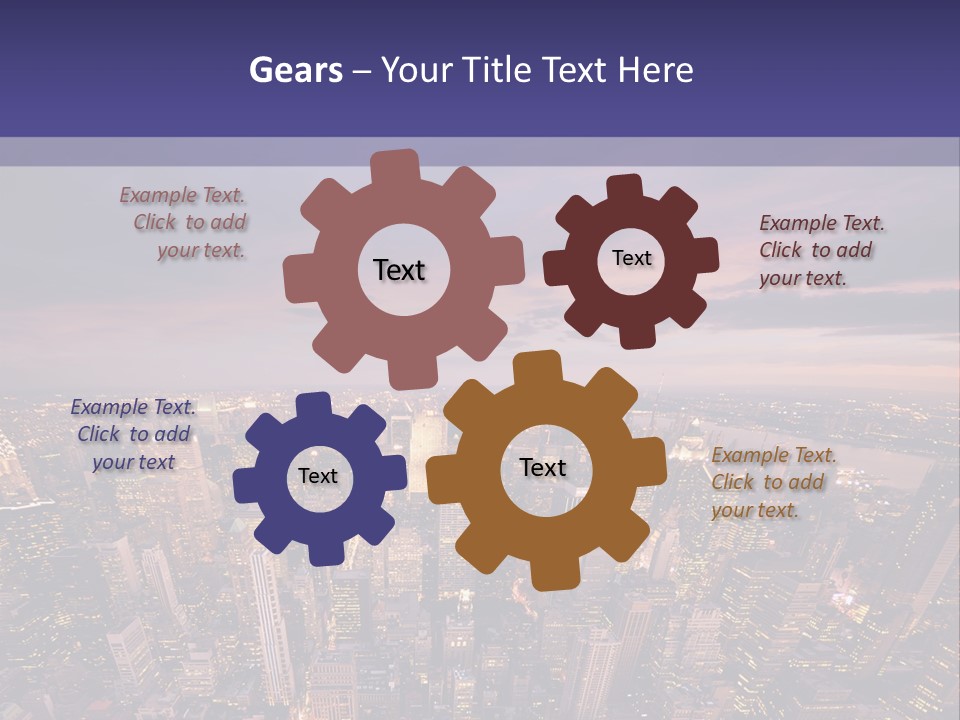 Senior Ocean Sand PowerPoint Template