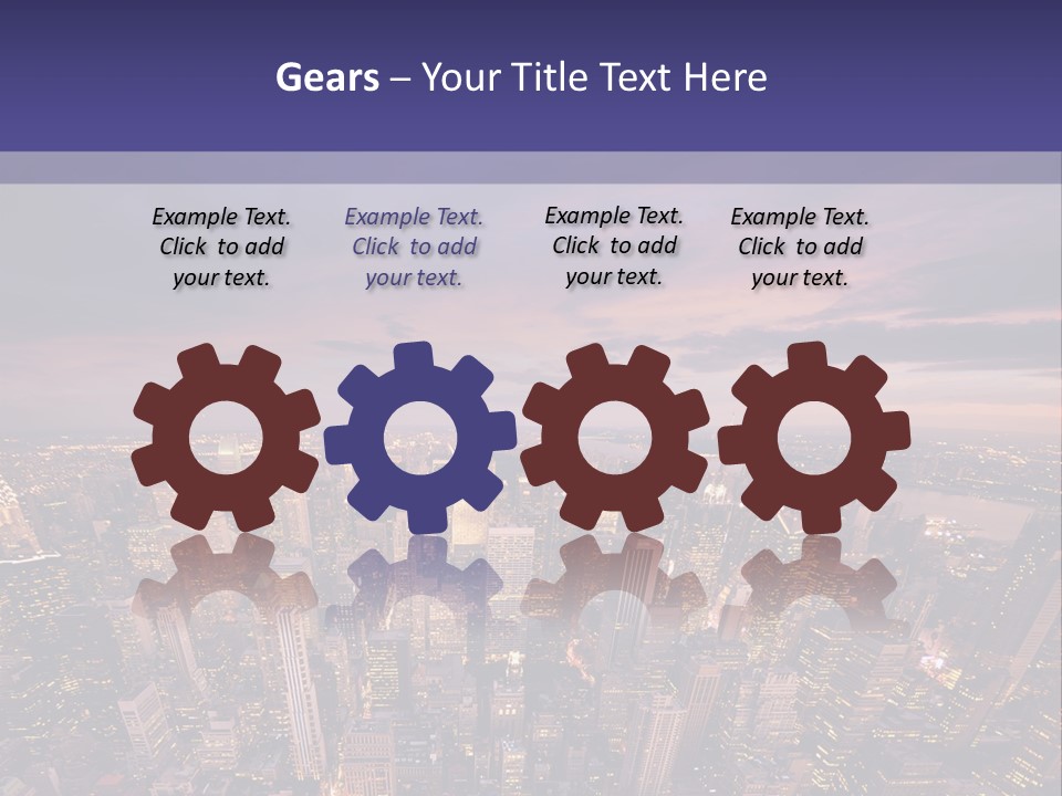 Senior Ocean Sand PowerPoint Template