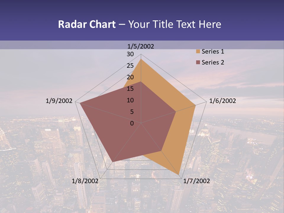 Senior Ocean Sand PowerPoint Template