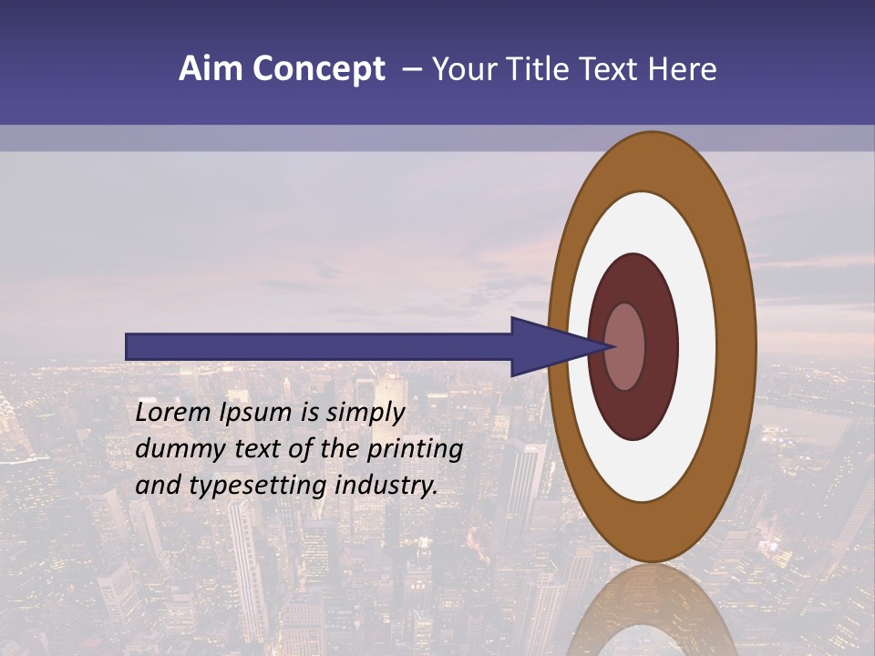 Senior Ocean Sand PowerPoint Template