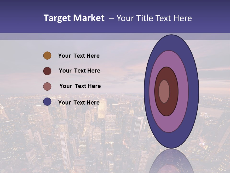 Senior Ocean Sand PowerPoint Template