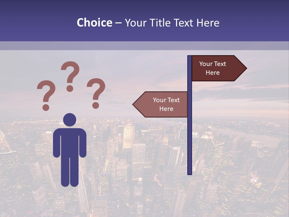 Senior Ocean Sand PowerPoint Template