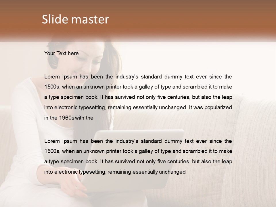 Sunrise Old Portrait PowerPoint Template