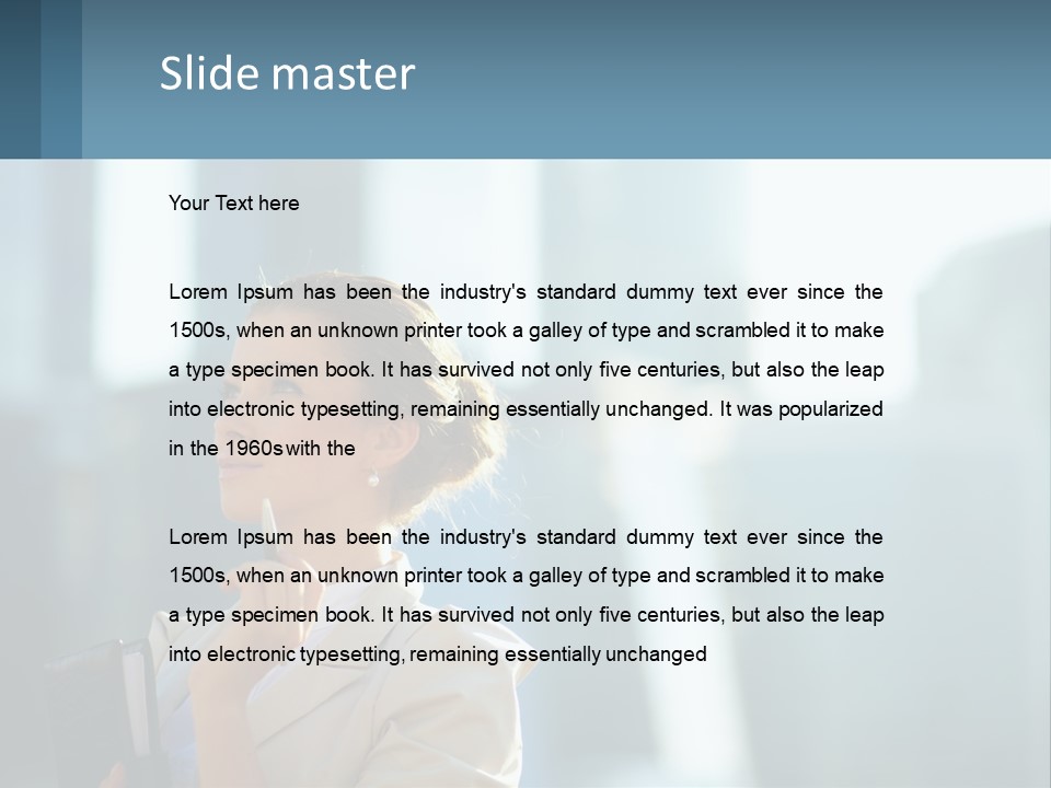 Calm Wellness Sunset PowerPoint Template