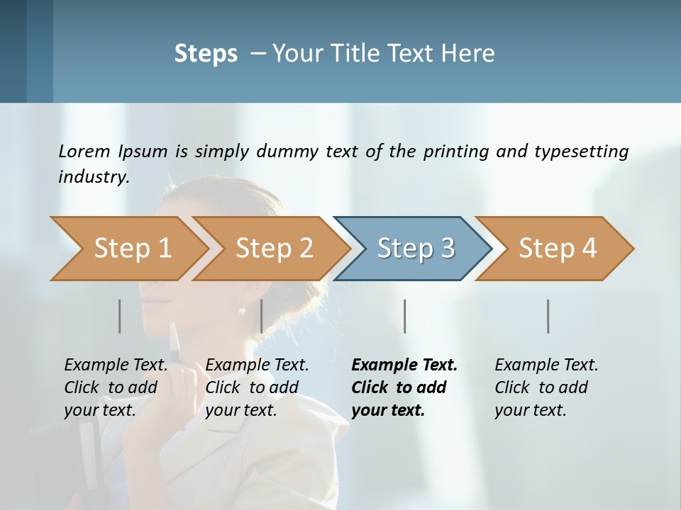Calm Wellness Sunset PowerPoint Template