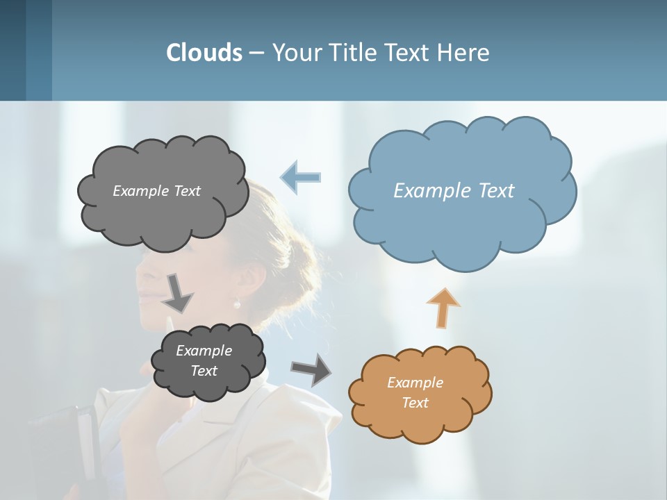 Calm Wellness Sunset PowerPoint Template