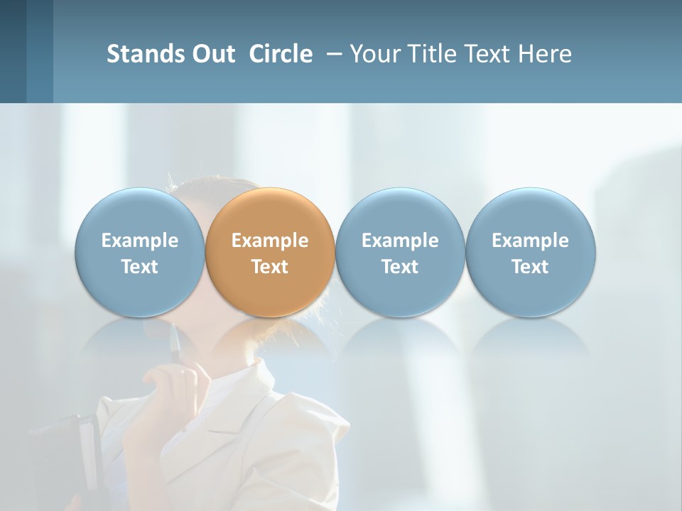 Calm Wellness Sunset PowerPoint Template