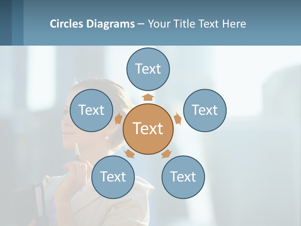 Calm Wellness Sunset PowerPoint Template