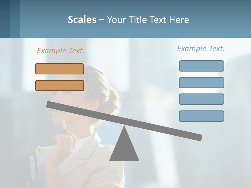 Calm Wellness Sunset PowerPoint Template