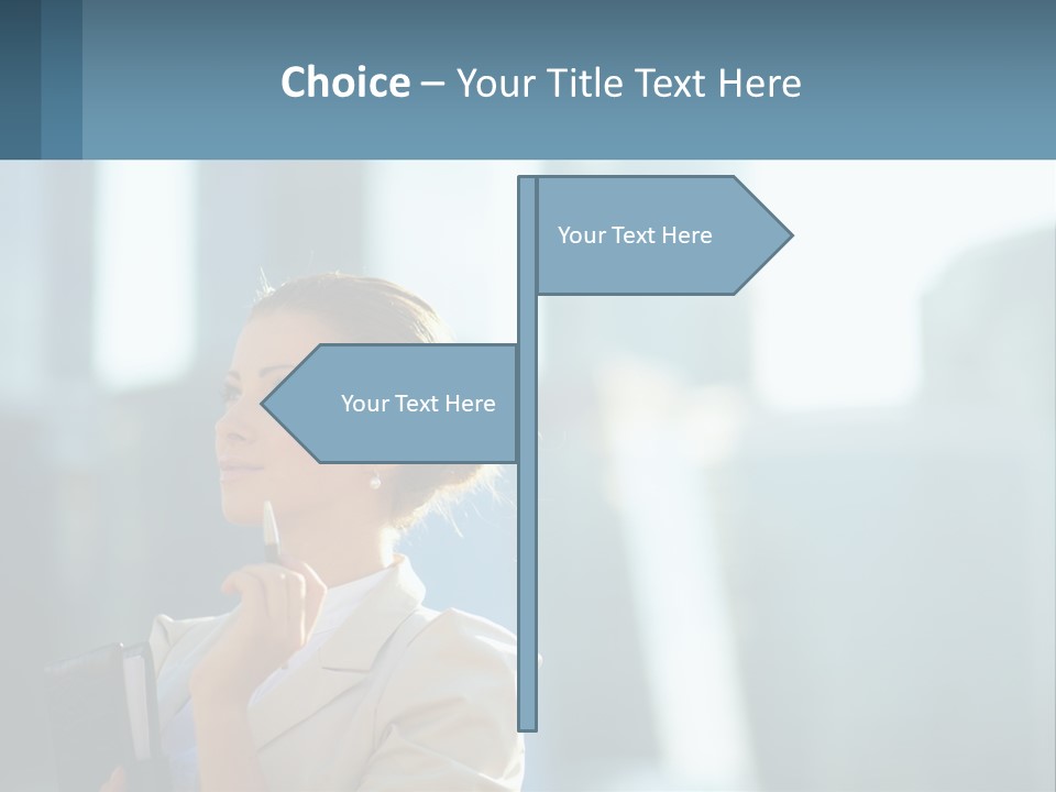 Calm Wellness Sunset PowerPoint Template
