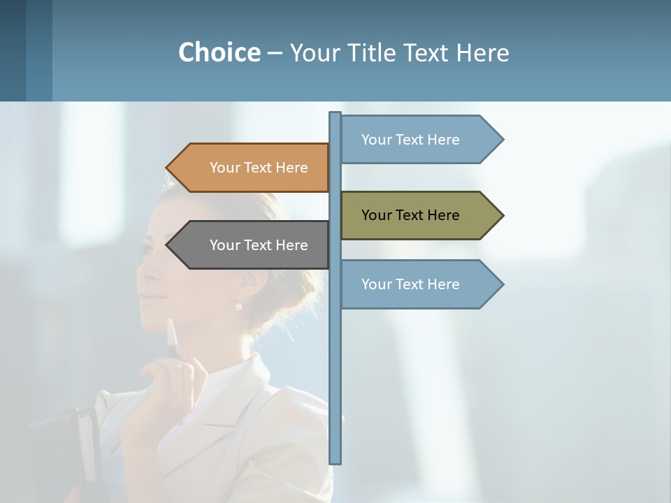 Calm Wellness Sunset PowerPoint Template