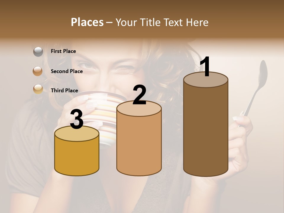 Peaceful Life Sunrise PowerPoint Template