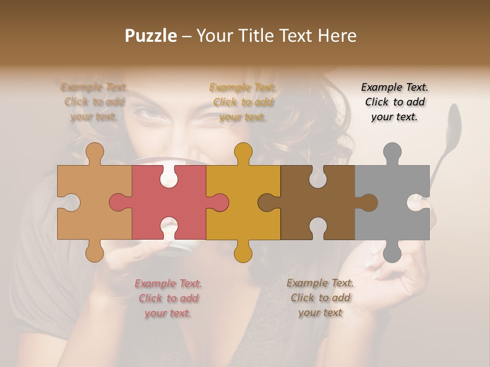 Peaceful Life Sunrise PowerPoint Template