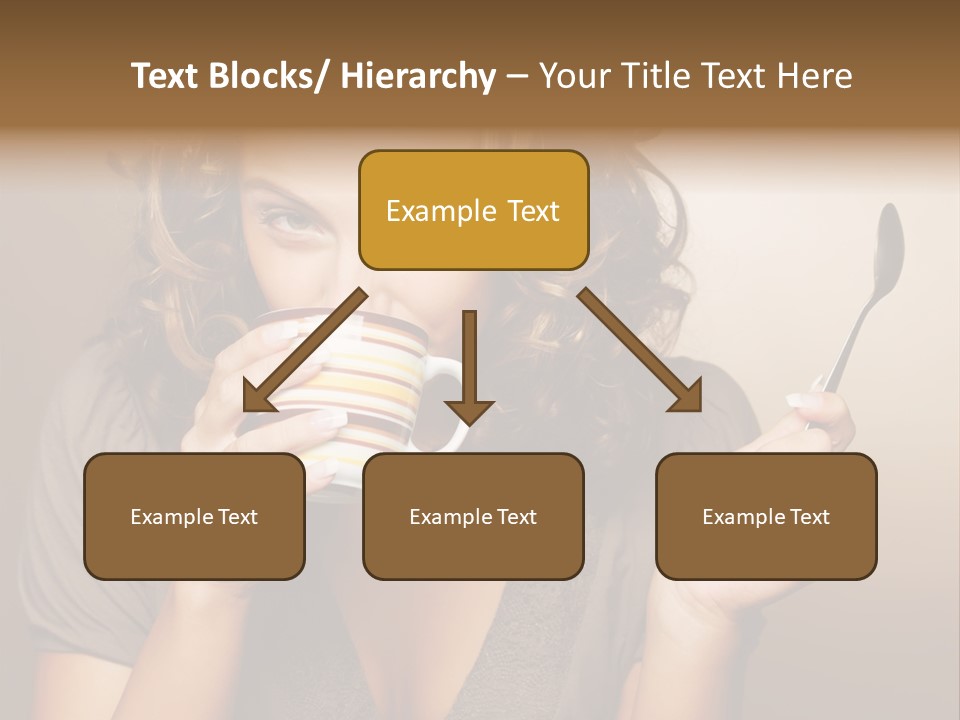 Peaceful Life Sunrise PowerPoint Template