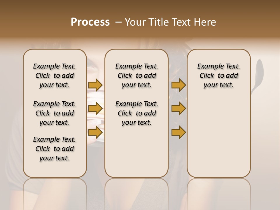 Peaceful Life Sunrise PowerPoint Template