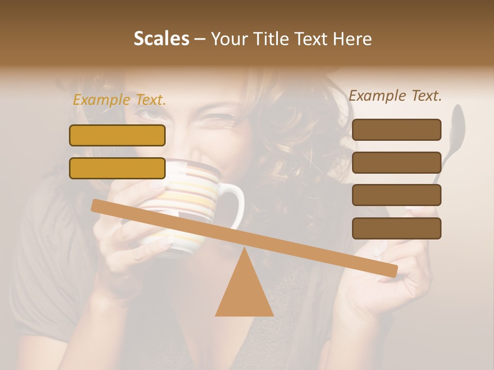 Peaceful Life Sunrise PowerPoint Template