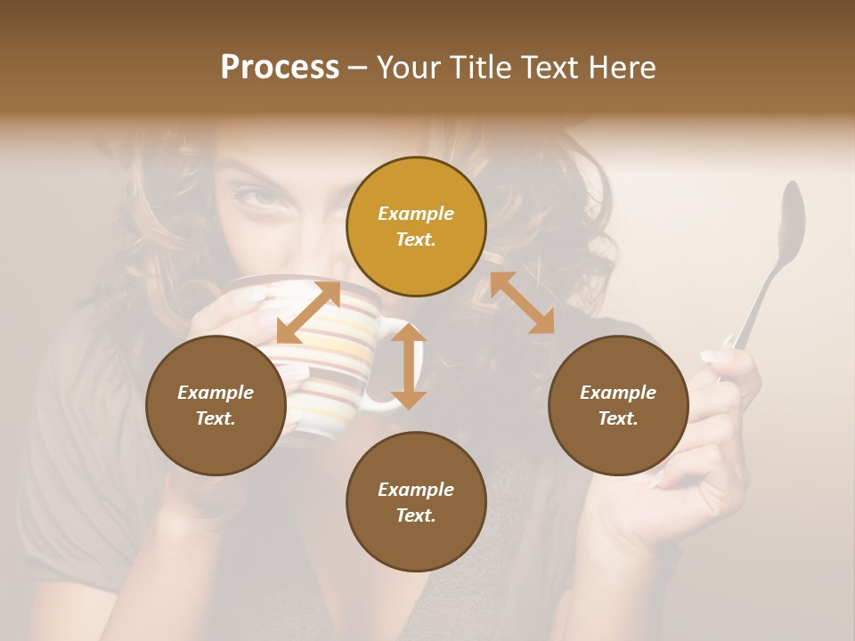 Peaceful Life Sunrise PowerPoint Template