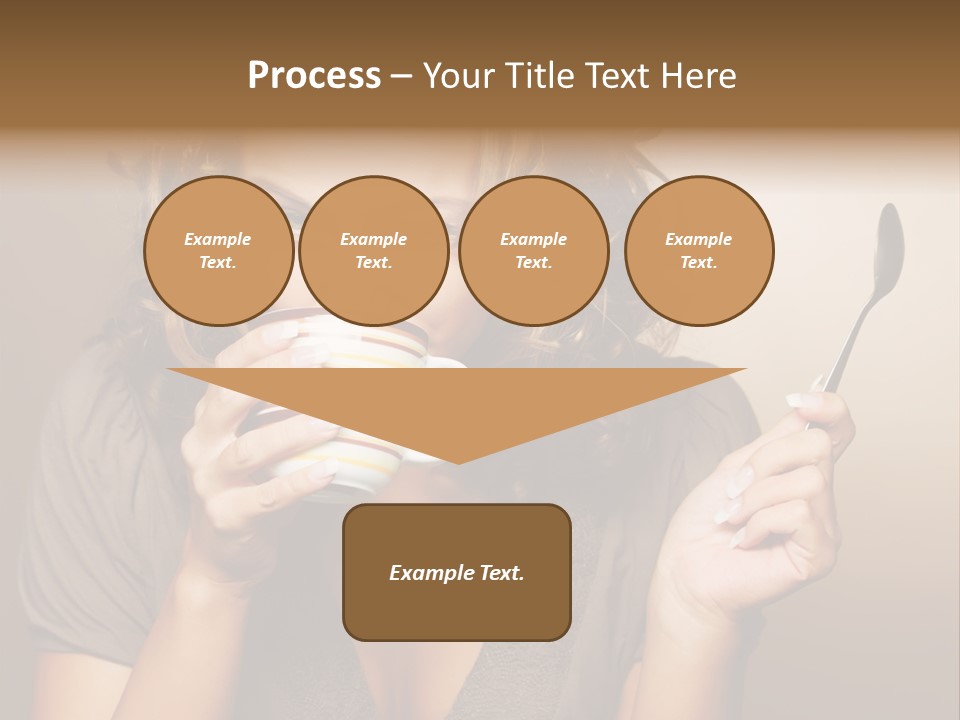 Peaceful Life Sunrise PowerPoint Template
