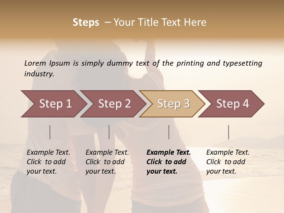 Wellness Life Ocean PowerPoint Template
