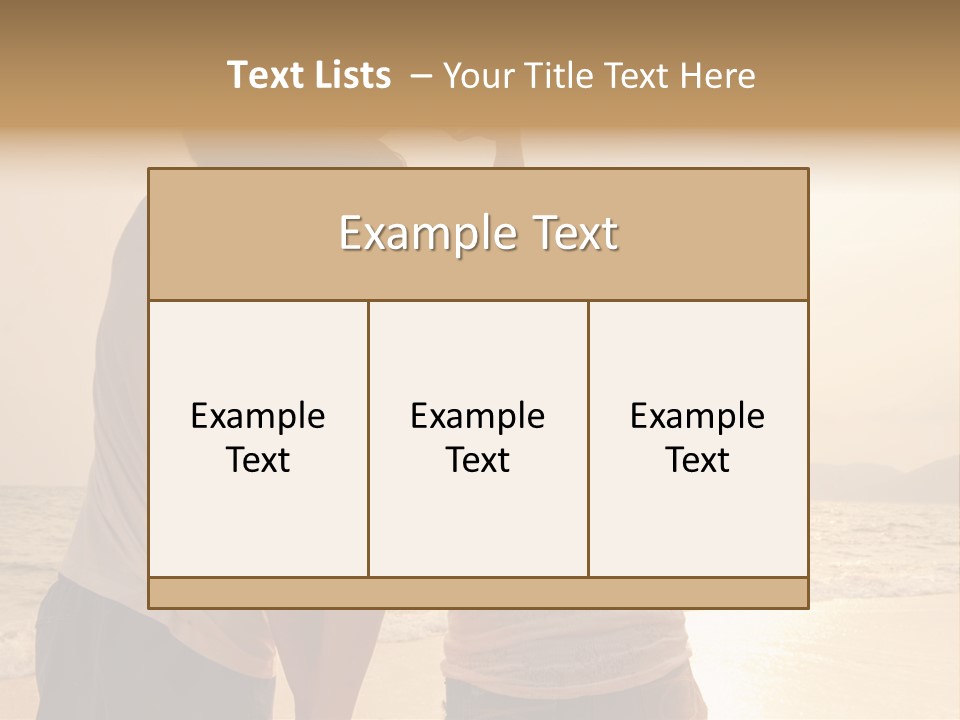 Wellness Life Ocean PowerPoint Template
