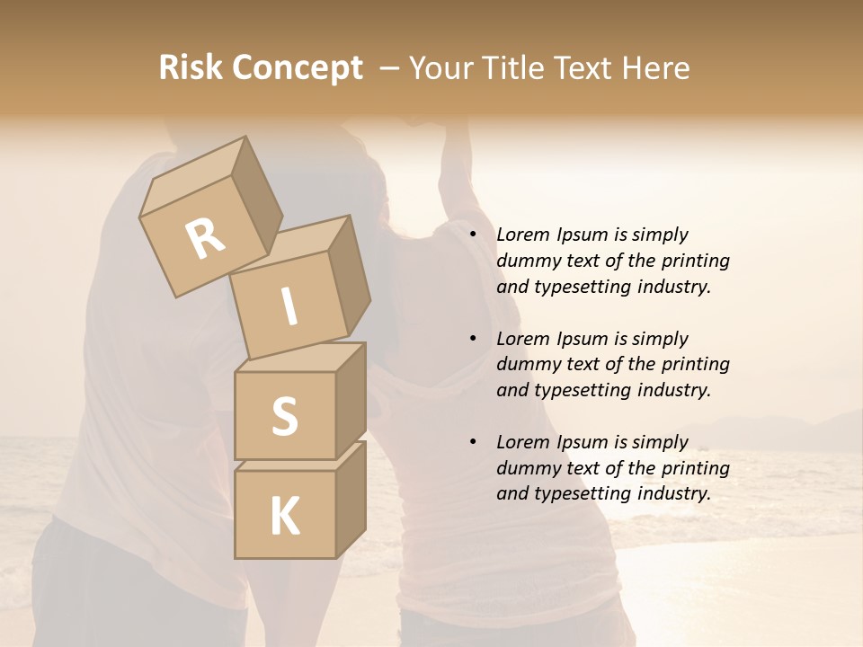 Wellness Life Ocean PowerPoint Template