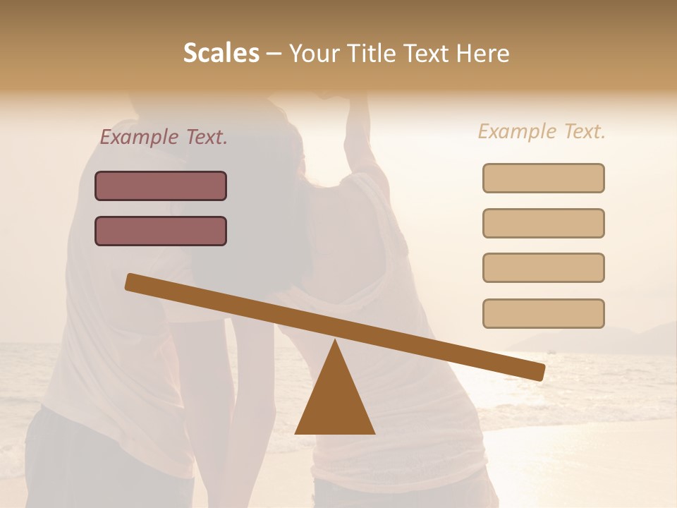 Wellness Life Ocean PowerPoint Template