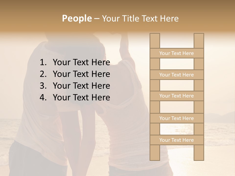 Wellness Life Ocean PowerPoint Template