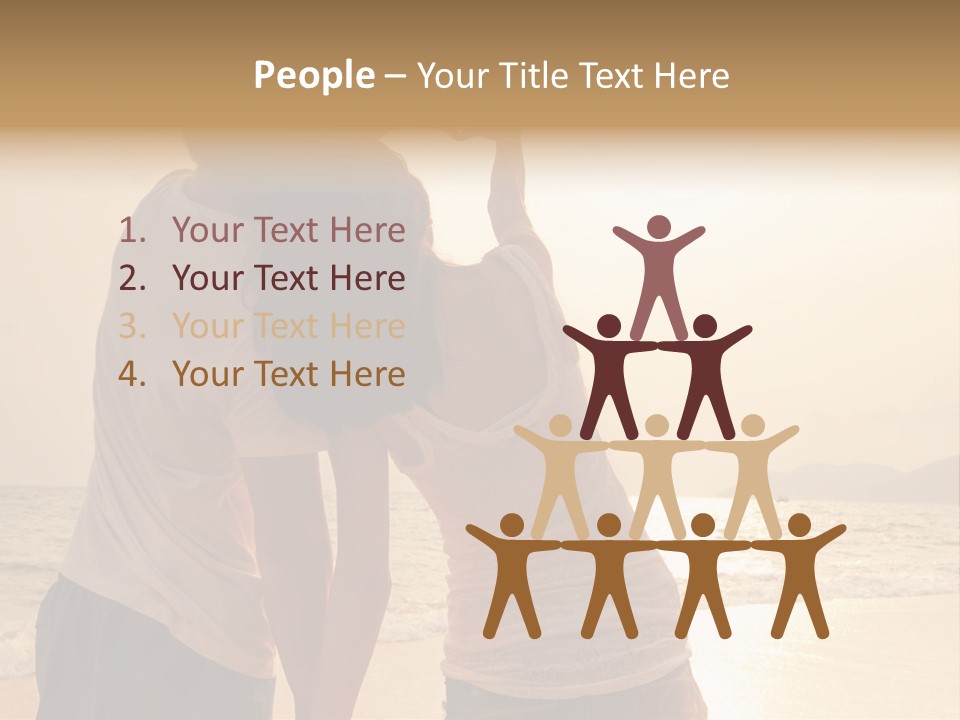 Wellness Life Ocean PowerPoint Template