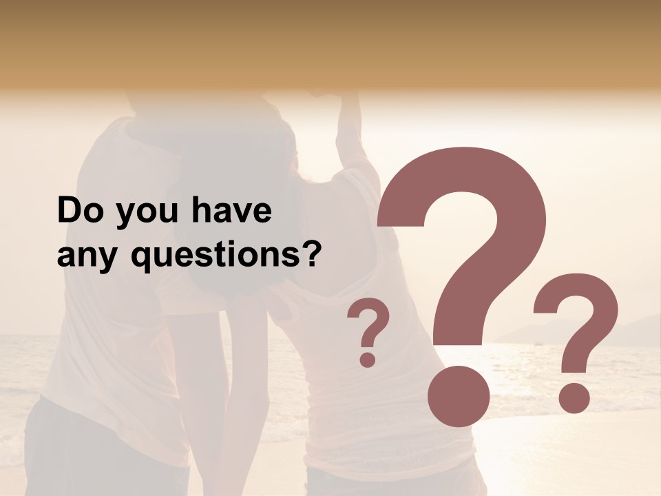 Wellness Life Ocean PowerPoint Template