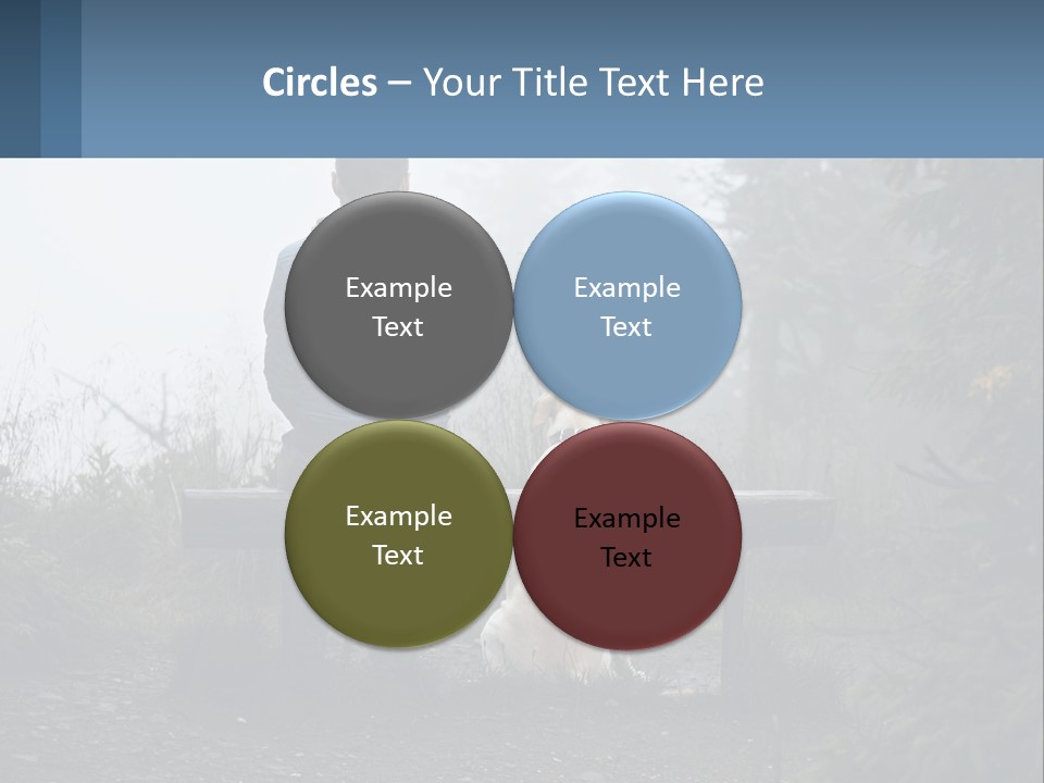 Caucasian Standing Wave PowerPoint Template