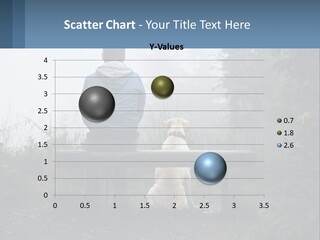 Caucasian Standing Wave PowerPoint Template