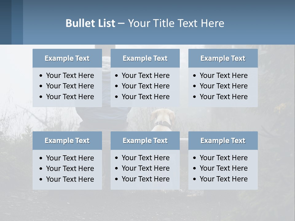 Caucasian Standing Wave PowerPoint Template